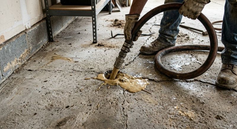 Concrete Floor Lifting in Des Moines, IA