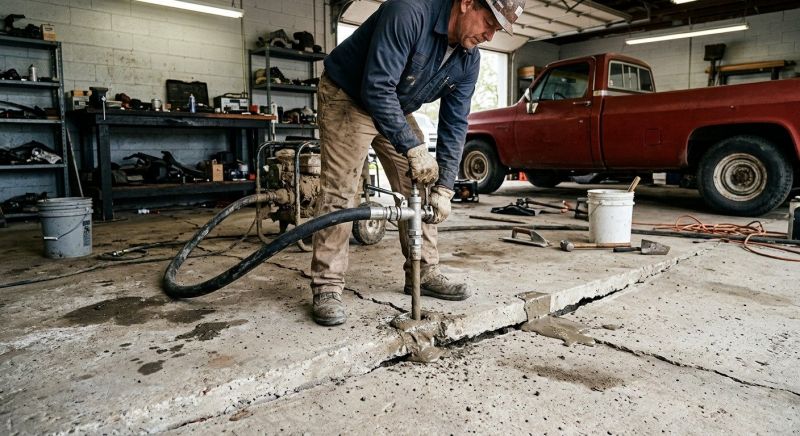 Concrete Lifting in West Des Moines, IA