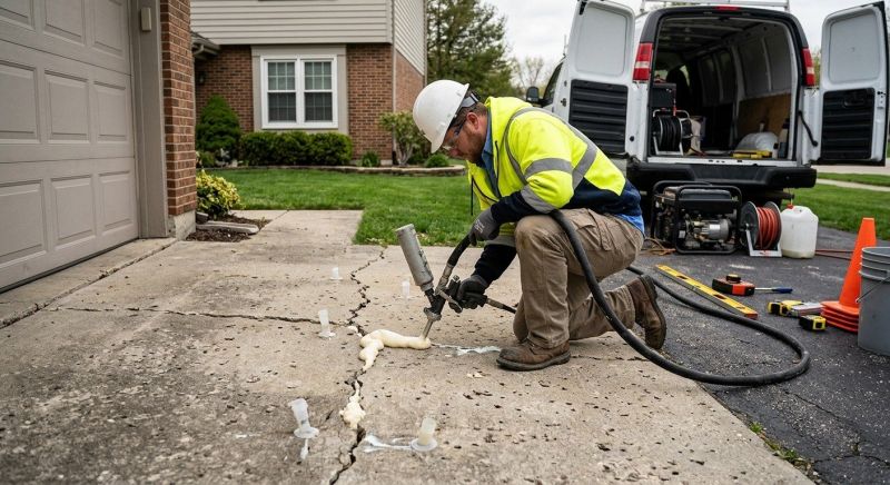 Concrete Poly Jacking in Miami Dade County, FL