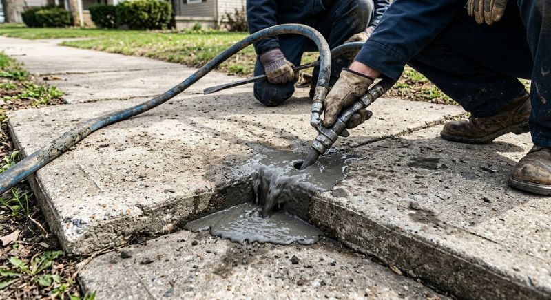 Sidewalk Raising in Denver, CO