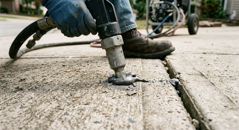 Slab Jacking in West Des Moines, IA